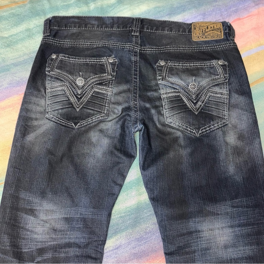 Affliction Mens Ace Jeans 36 x 32